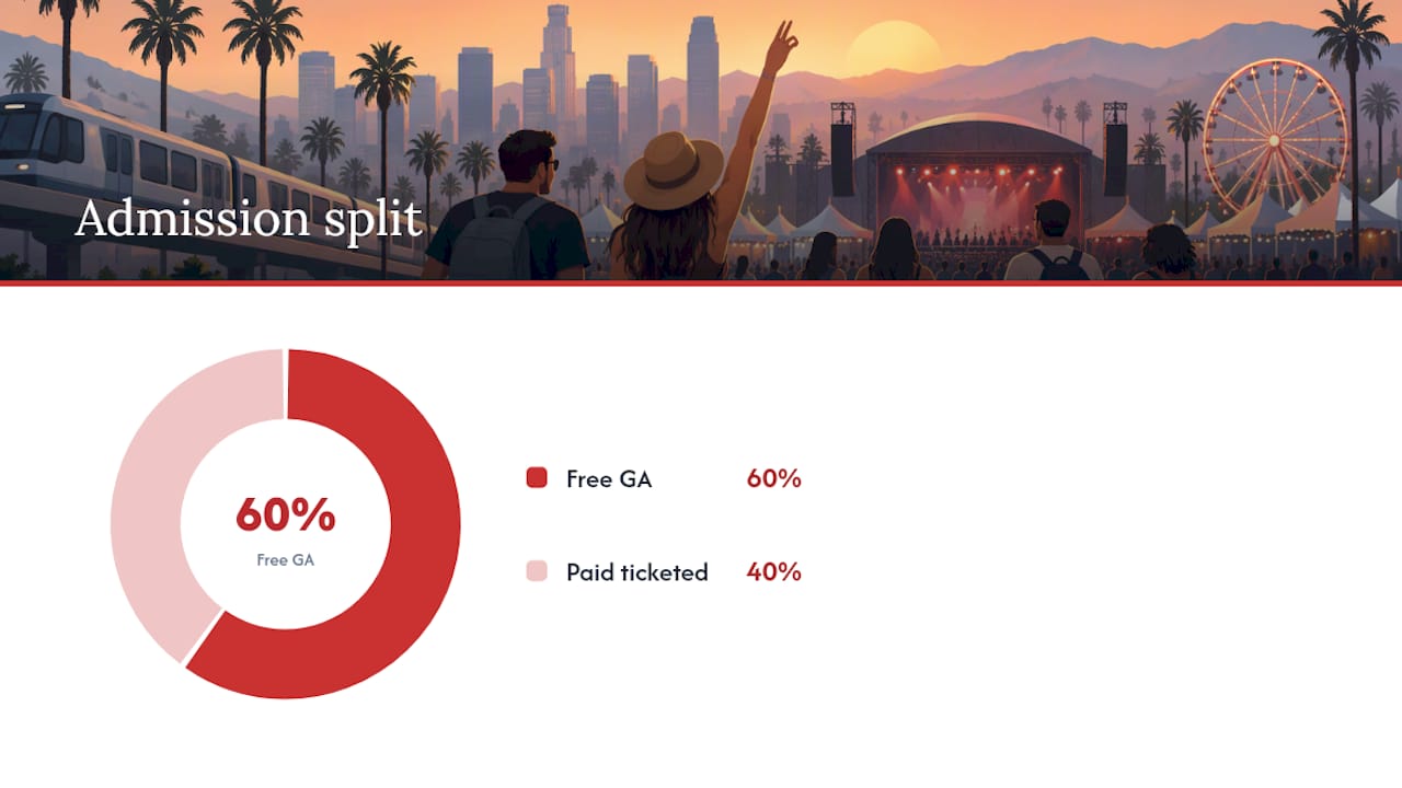 The must-see 2026 LA festivals, one by one — overview diagram