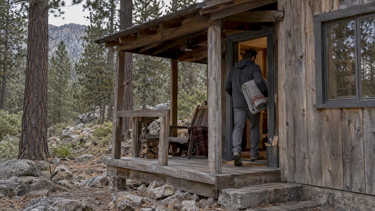 Mountain cabin lodging near Idyllwild